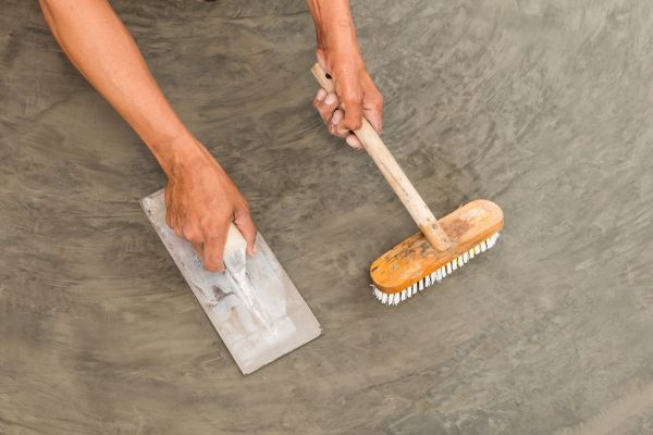 Driveway Concrete Staining in Salt Lake City
