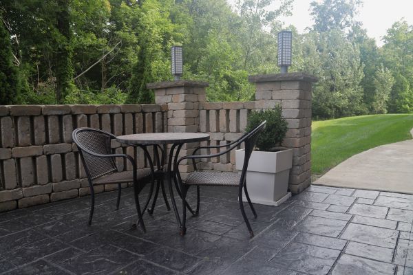 Cost of Stamped Cement Patio Service in Salt Lake City