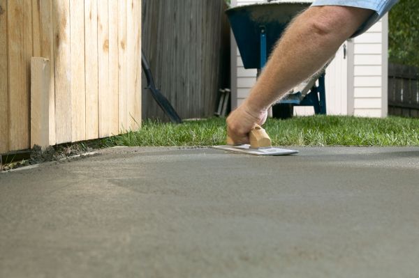 Concrete Patio Finishing in Salt Lake City